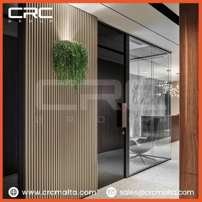 CRC Frameless Wall Partition Systems Pure FL