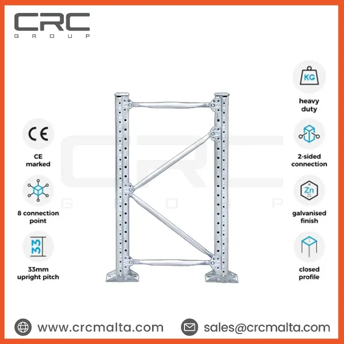 CRC Heavy Duty Pallet Racking System Super 4-5-6